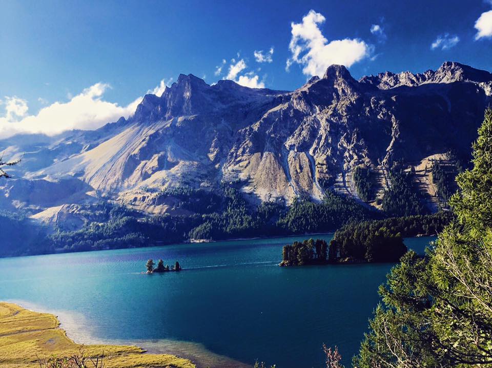 Ostrvo Chaviola na jezeru Sils