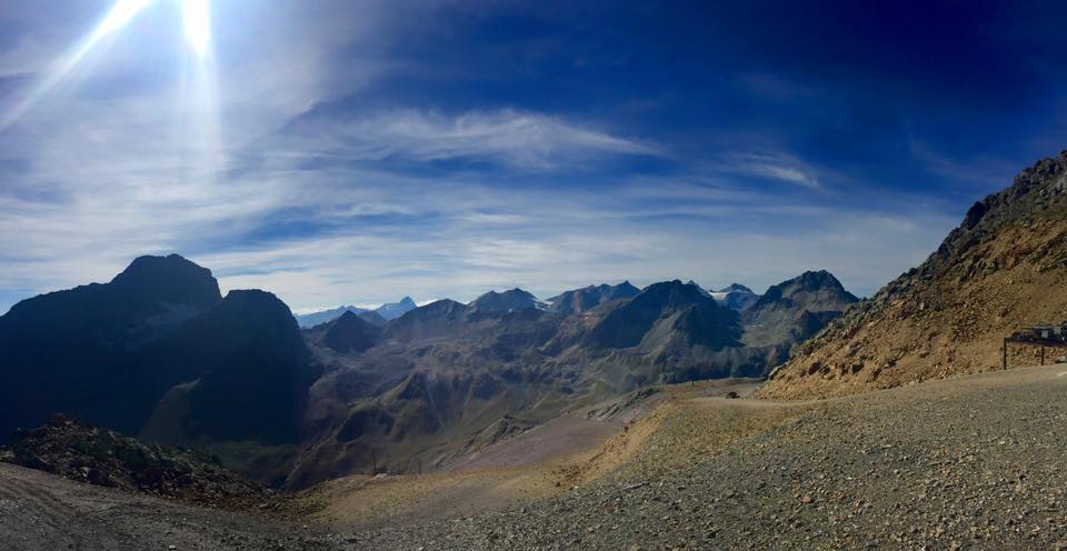 Pogled sa vrha Piz Nair