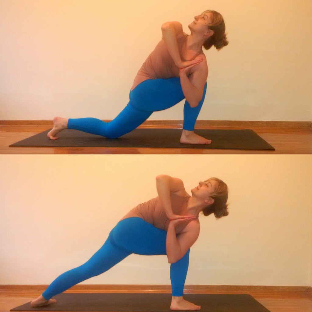 parivrtta parsva konasana
