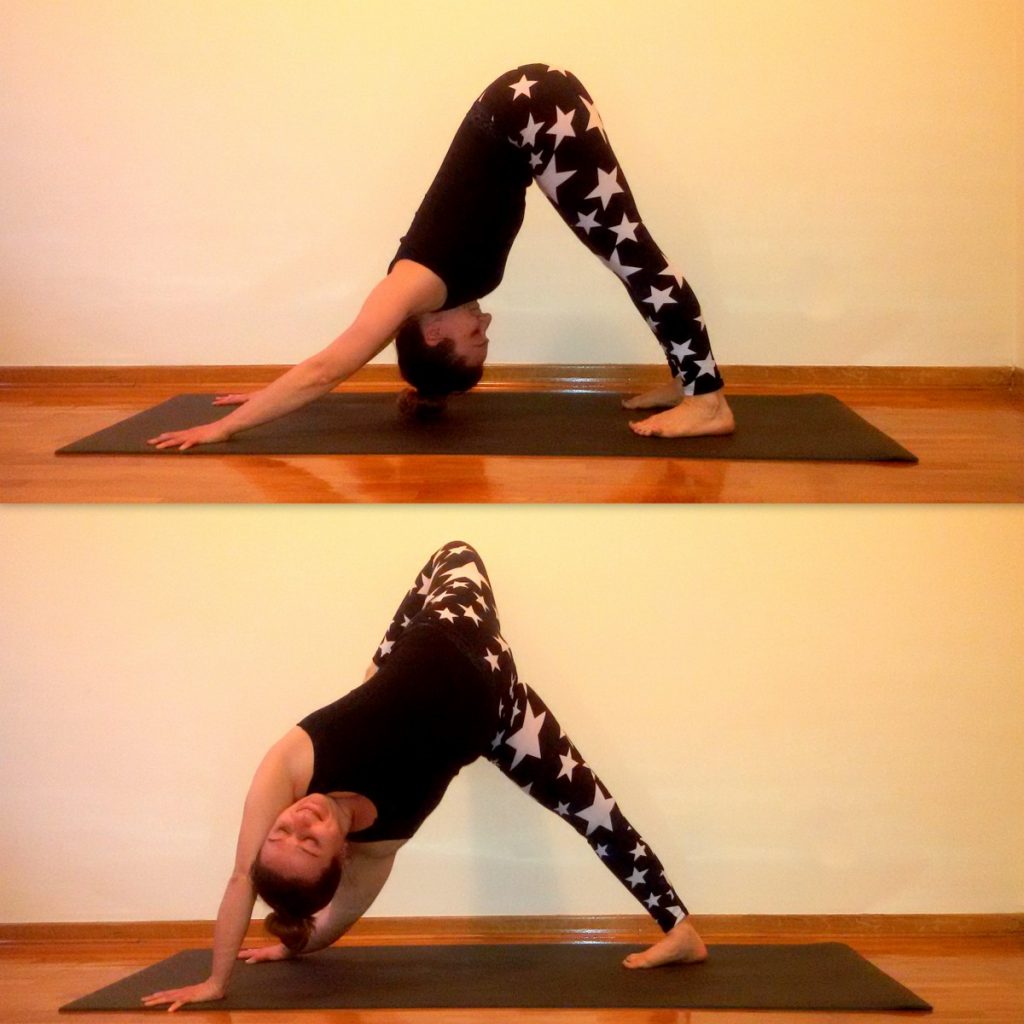 adho mukha i varijacije